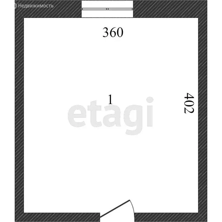 1к в -комнатной квартире (13 м) - Фото 1