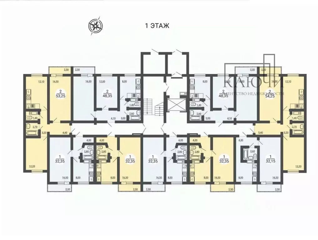 1-к кв. Челябинская область, Копейск ул. Короленко, 6Б (32.5 м) - Фото 1