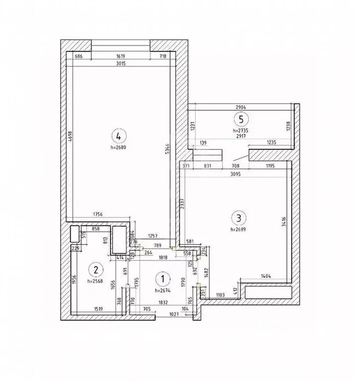 1-к кв. Санкт-Петербург пос. Стрельна, просп. Буденного, 18к3 (32.0 м) - Фото 2