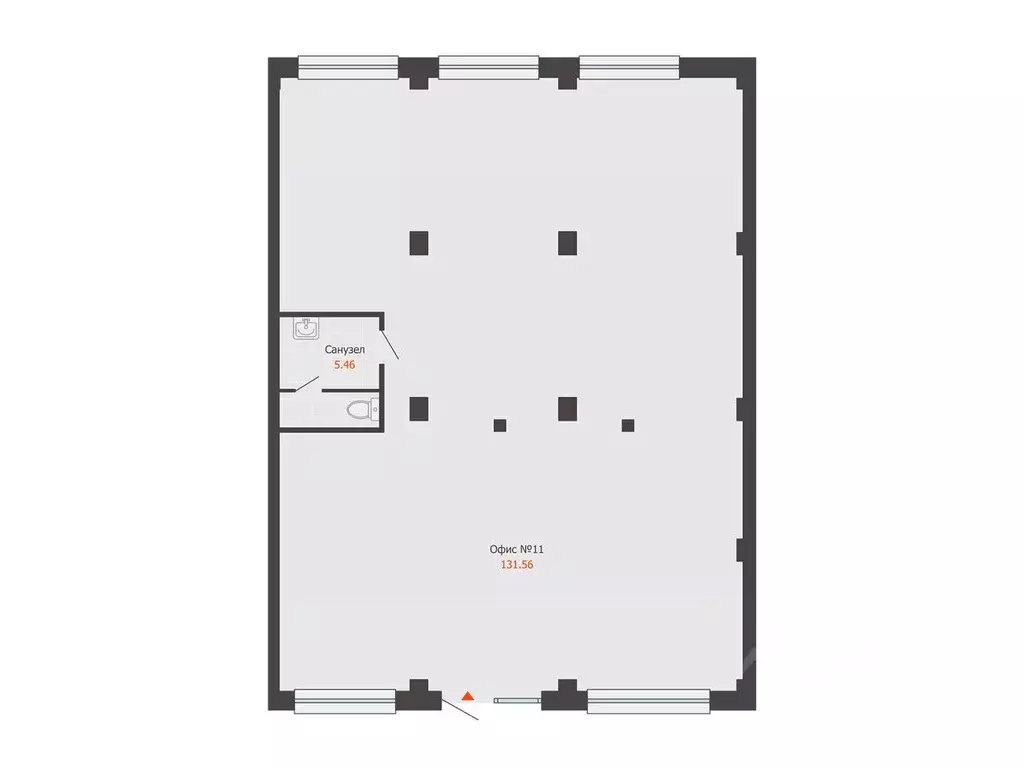 Помещение свободного назначения в Ульяновская область, Ульяновск ул. ... - Фото 1