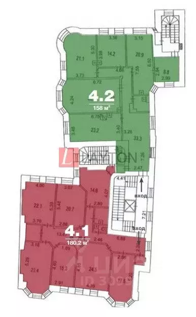 Офис в Москва ул. Малая Дмитровка, 25С1 (158 м) - Фото 1