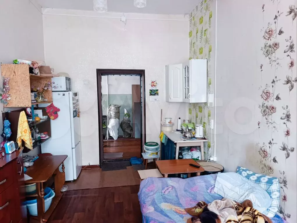 Комната 15 м в 1-к., 1/4 эт. - Фото 1