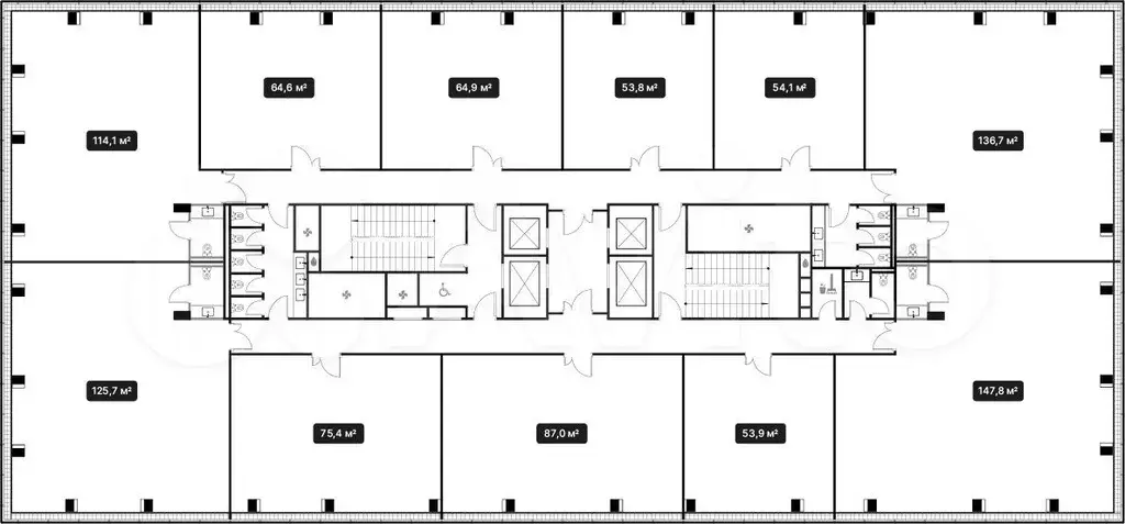 Продам офисное помещение, 64.6 м - Фото 1