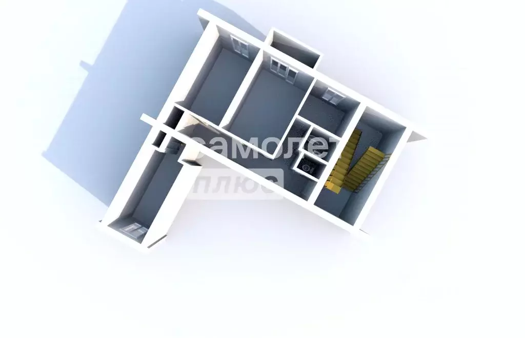 3-к кв. Пензенская область, Пенза ул. Мира, 6 (53.5 м) - Фото 2