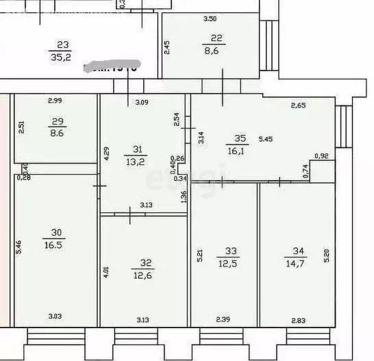 Помещение свободного назначения (102.8 м) - Фото 1