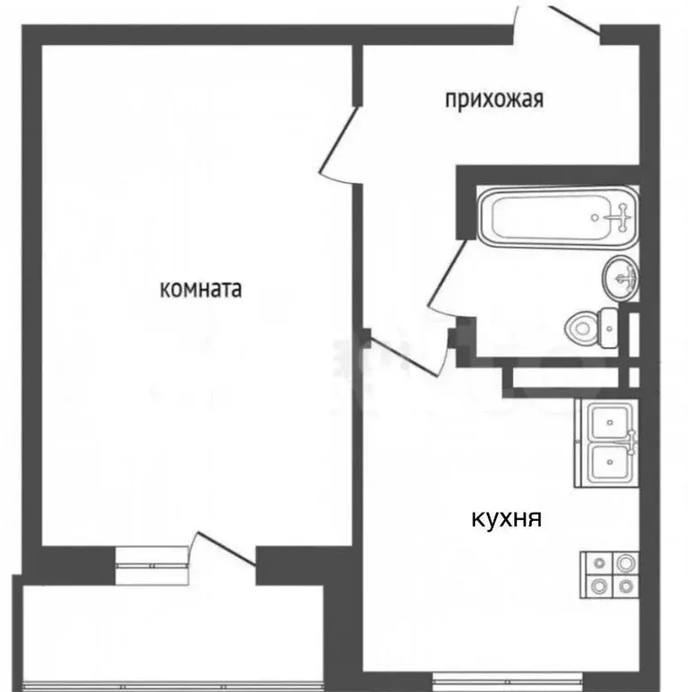 1-к кв. Московская область, Мытищи Троицкая ул., 11 (36.3 м) - Фото 2