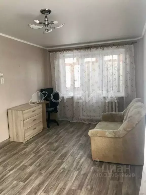 1-к кв. Тюменская область, Тюмень Рижская ул., 73 (31.8 м) - Фото 2
