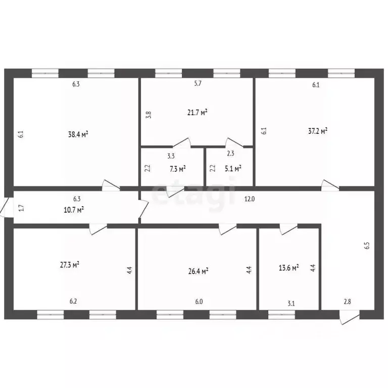 Офис в Мордовия, Темников ул. Ленина, 49 (223 м) - Фото 1