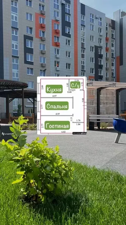 2-к кв. Самарская область, Тольятти бул. Итальянский, 2 (56.4 м) - Фото 1