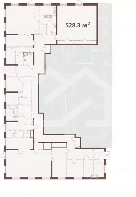 Помещение свободного назначения в Москва Эра жилой комплекс, 1 (528 м) - Фото 2
