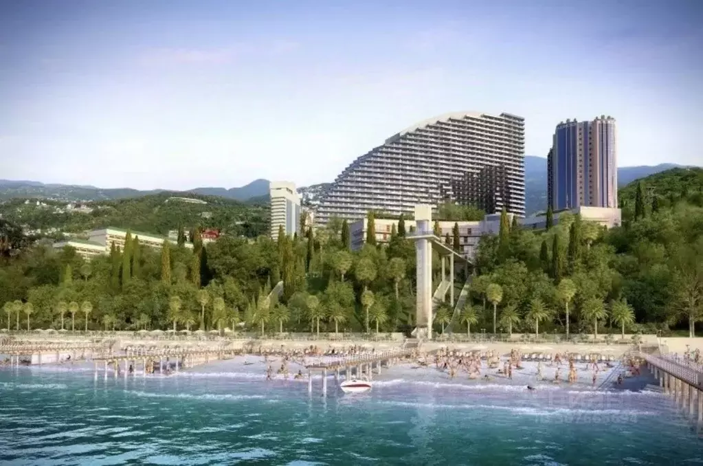 Студия Краснодарский край, Сочи Курортный просп., 105 (50.0 м) - Фото 2