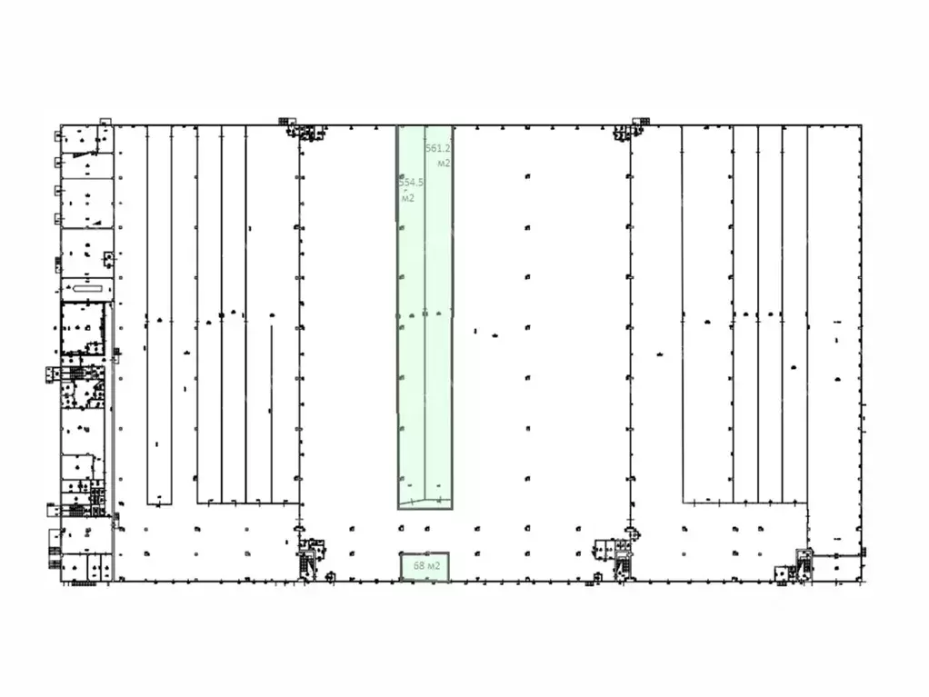 Склад в Санкт-Петербург пос. Шушары, Московское ш., 235 (1184 м) - Фото 2