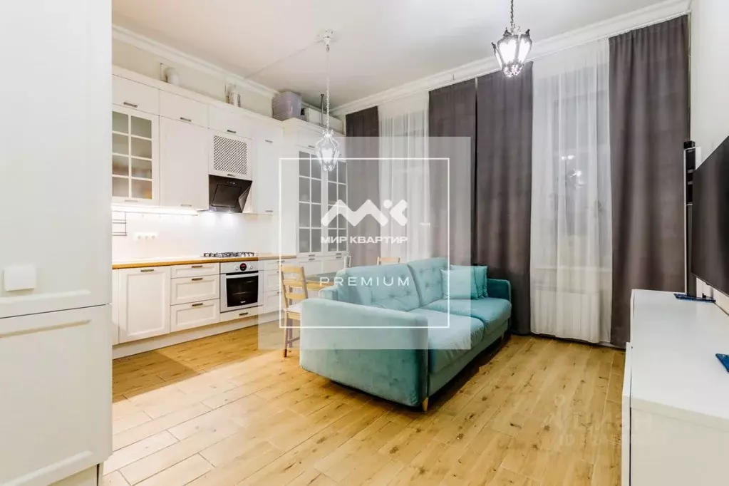 3-к кв. Санкт-Петербург просп. Малый Петроградской стороны, 23 (65.0 ... - Фото 1