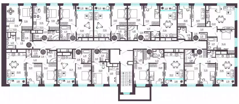 1-к. квартира, 40м, 2/10эт. - Фото 1