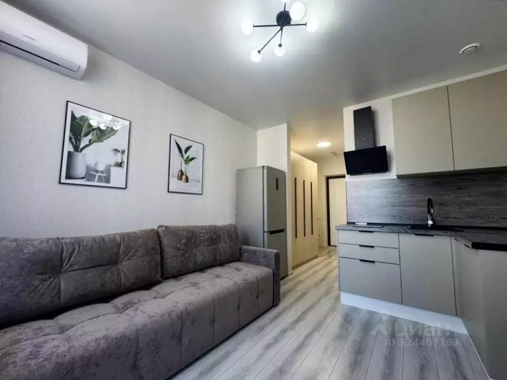 Студия Ростовская область, Ростов-на-Дону ул. Нансена (25.0 м) - Фото 1