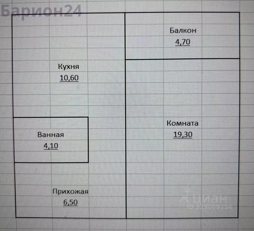 1-к кв. Калужская область, Балабаново г. Боровский муниципальный ... - Фото 2