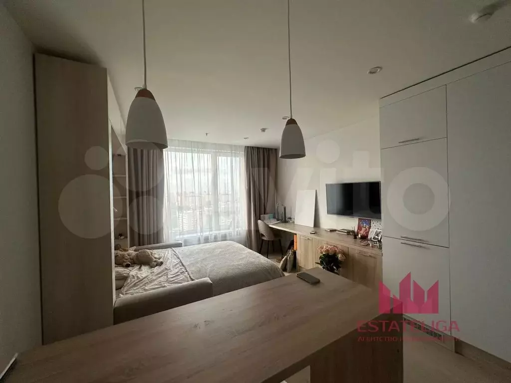 Апартаменты-студия, 28 м, 23/25 эт. - Фото 0