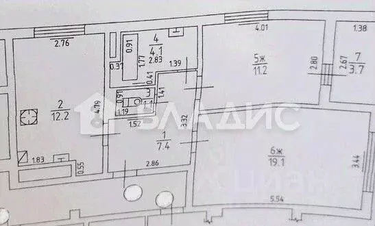 2-к кв. Калининградская область, Калининград Осенняя ул., 7 (56.0 м) - Фото 1