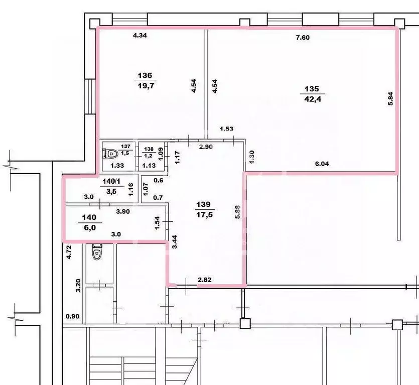 Офис в Башкортостан, Уфа Революционная ул., 98/3 (88 м) - Фото 2