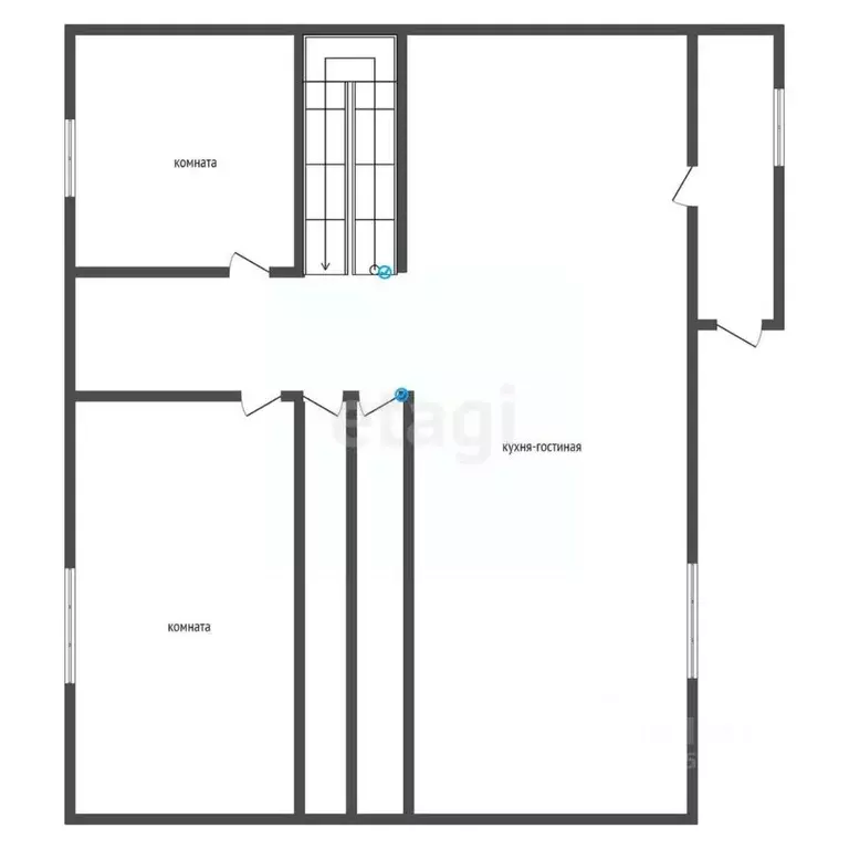 Дом в Воронежская область, с. Семилуки ул. Молодежная, 2 (378 м) - Фото 2