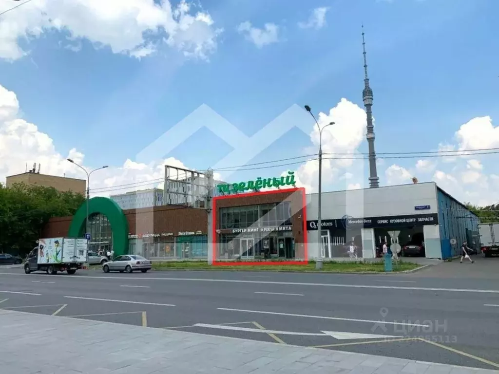 Торговая площадь в Москва Огородный проезд, 10 (1062 м) - Фото 0