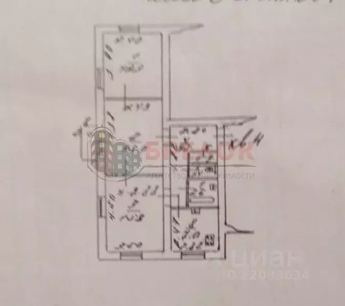 3-к кв. Ростовская область, Ростов-на-Дону ул. Страны Советов, 34 ... - Фото 2