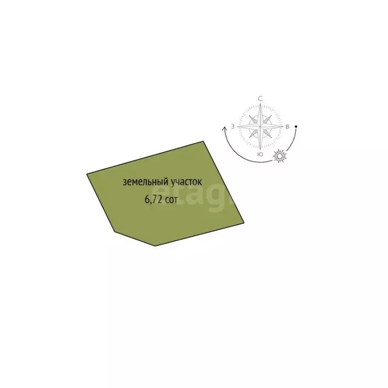 Участок в Новосибирская область, Новосибирский район, Морской ... - Фото 2