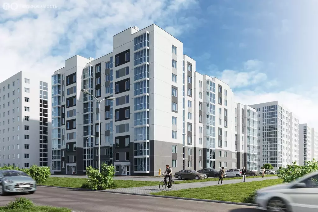 3-комнатная квартира: Калининград, Борисовский бульвар, 11 (94.6 м) - Фото 1