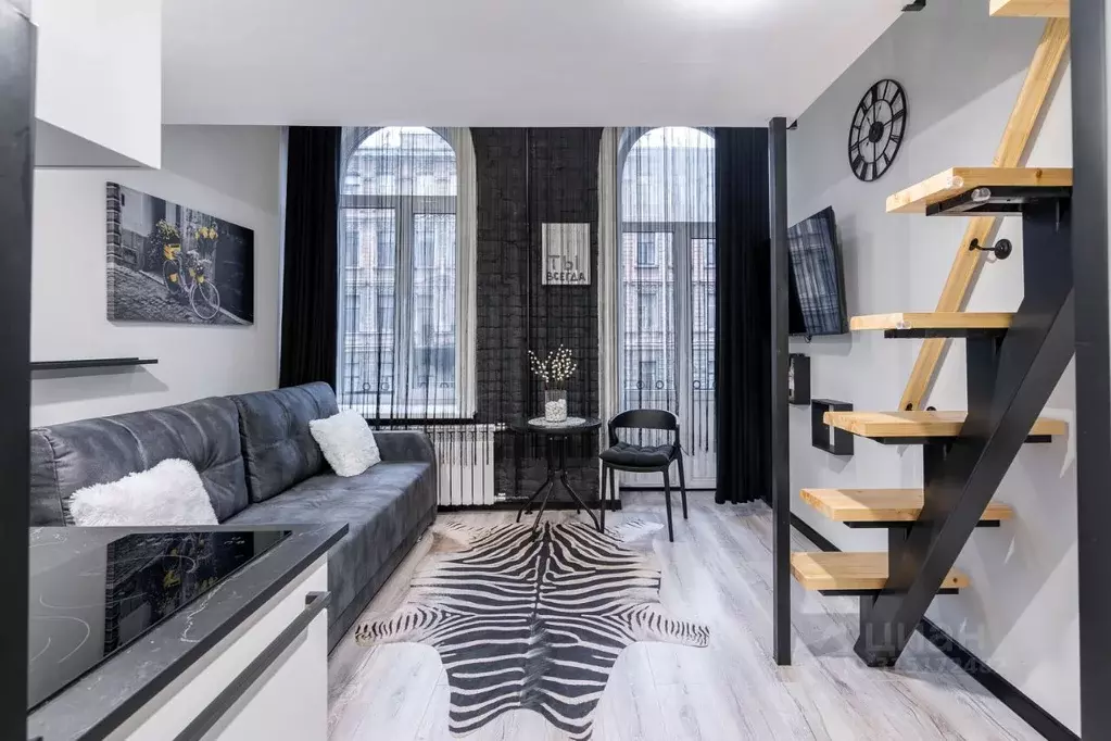 Студия Санкт-Петербург ул. Марата, 40 (23.0 м) - Фото 0