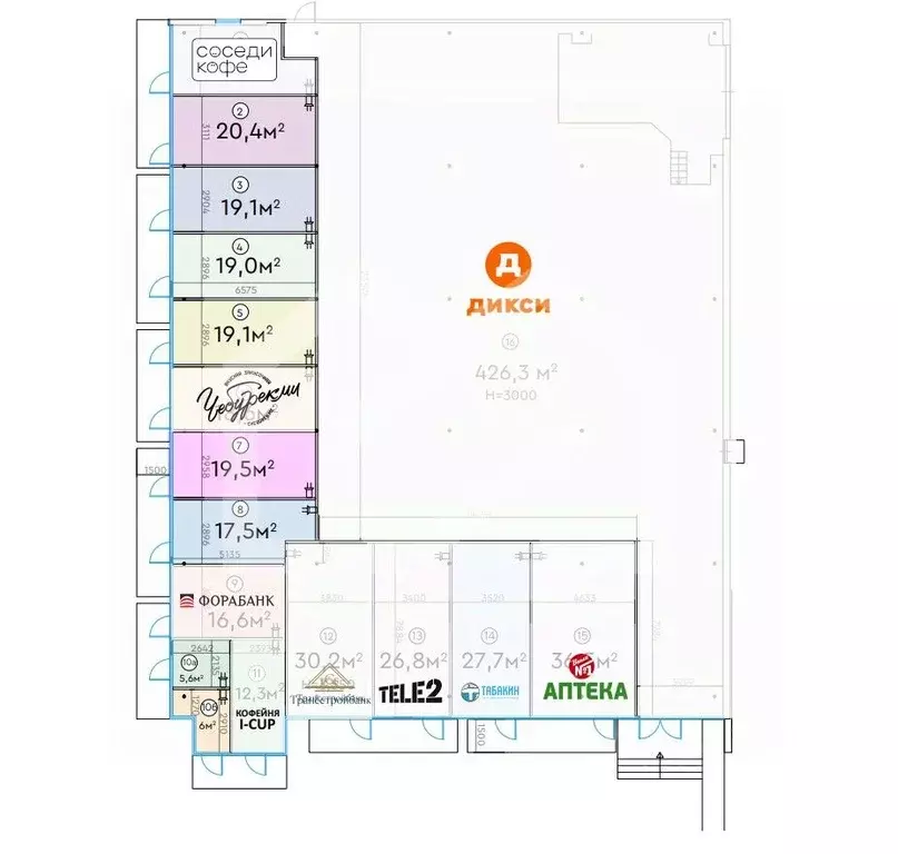 Помещение свободного назначения в Москва Шипиловский проезд, 39К3 (18 ... - Фото 2