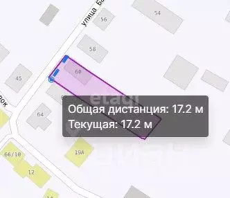Участок в Калужская область, Калуга ул. Баумана, 60 (13.0 сот.) - Фото 0