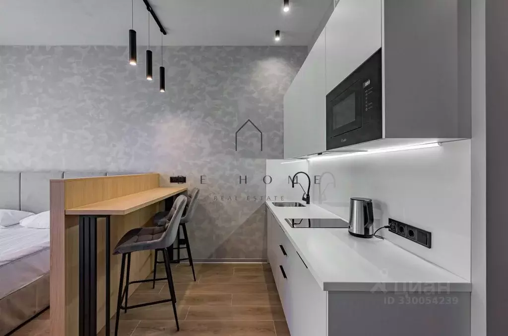 Студия Санкт-Петербург наб. Макарова, 58 (28.9 м) - Фото 2