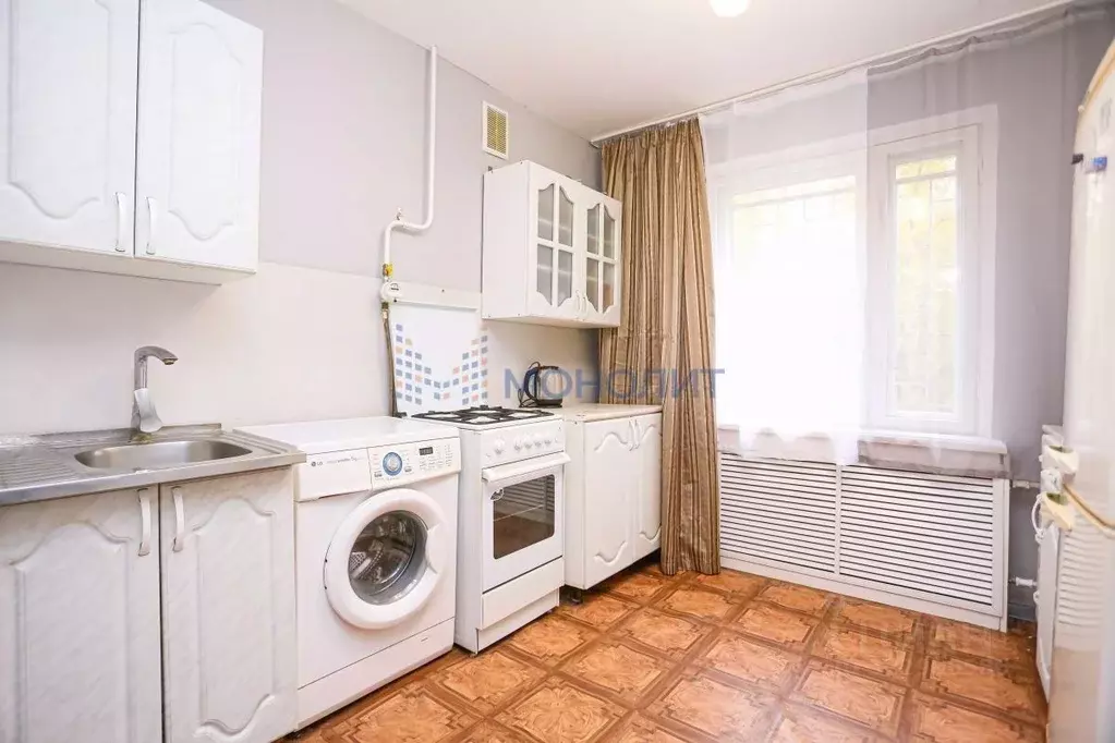 1-к кв. Нижегородская область, Нижний Новгород ул. Краснодонцев, 21к3 ... - Фото 1