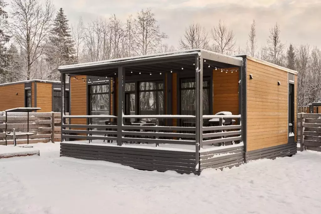 Дом в Ленинградская область, Приозерский район, Сосновское с/пос, ... - Фото 1