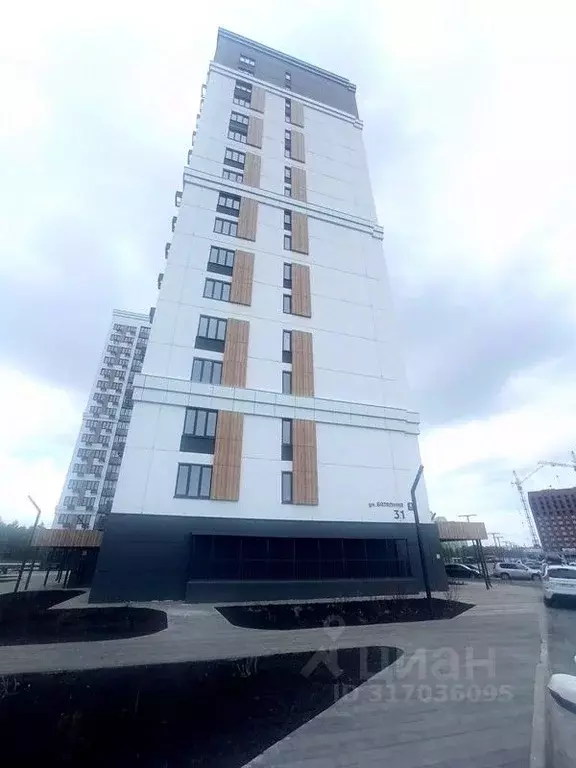 1-к кв. Пензенская область, Пенза ул. Баталина, 31 (36.37 м) - Фото 0