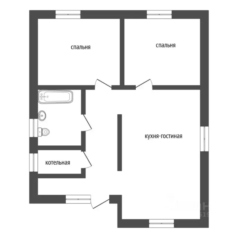 Коттедж в Тюменская область, Тюменский муниципальный округ, Винзили рп ... - Фото 2