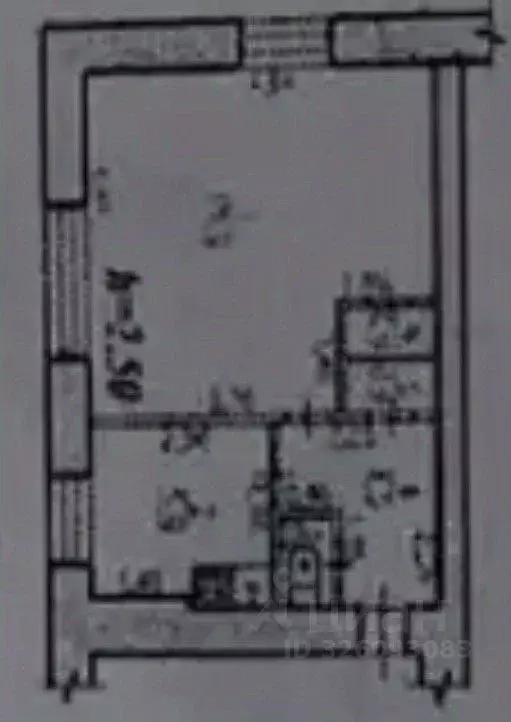 1-к кв. Хабаровский край, Хабаровский район, с. Галкино ул. Мира, 16 ... - Фото 2