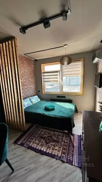 Студия Тюменская область, Тюмень ул. Краснооктябрьская, 14 (22.0 м) - Фото 1