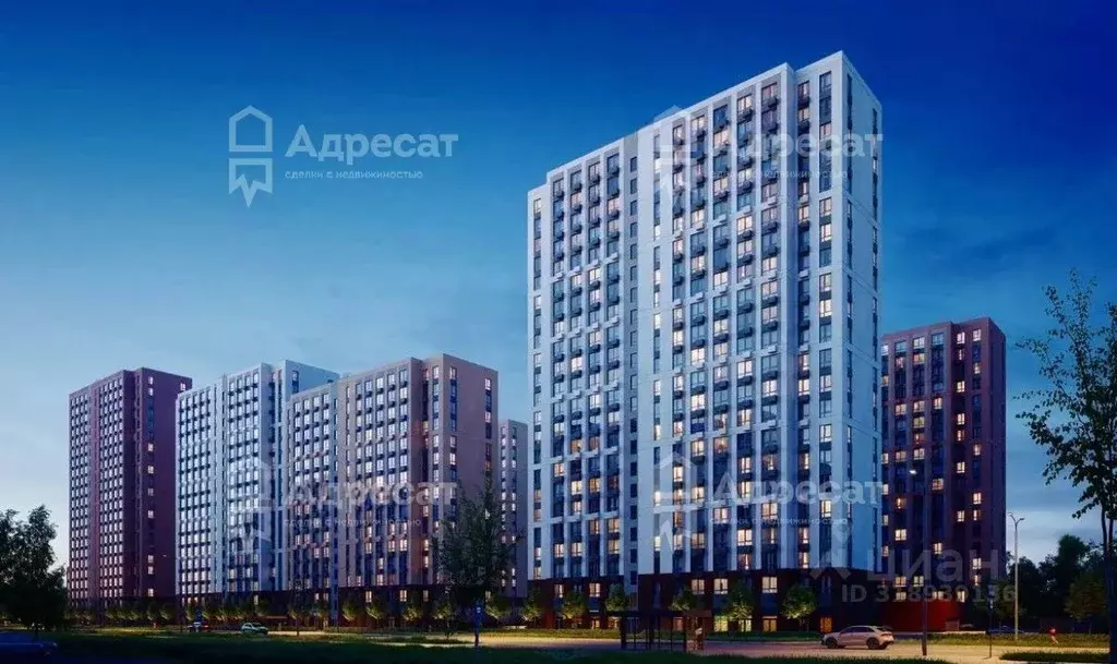 2-к кв. Москва ул. Авиаторов, 1 (59.2 м) - Фото 0