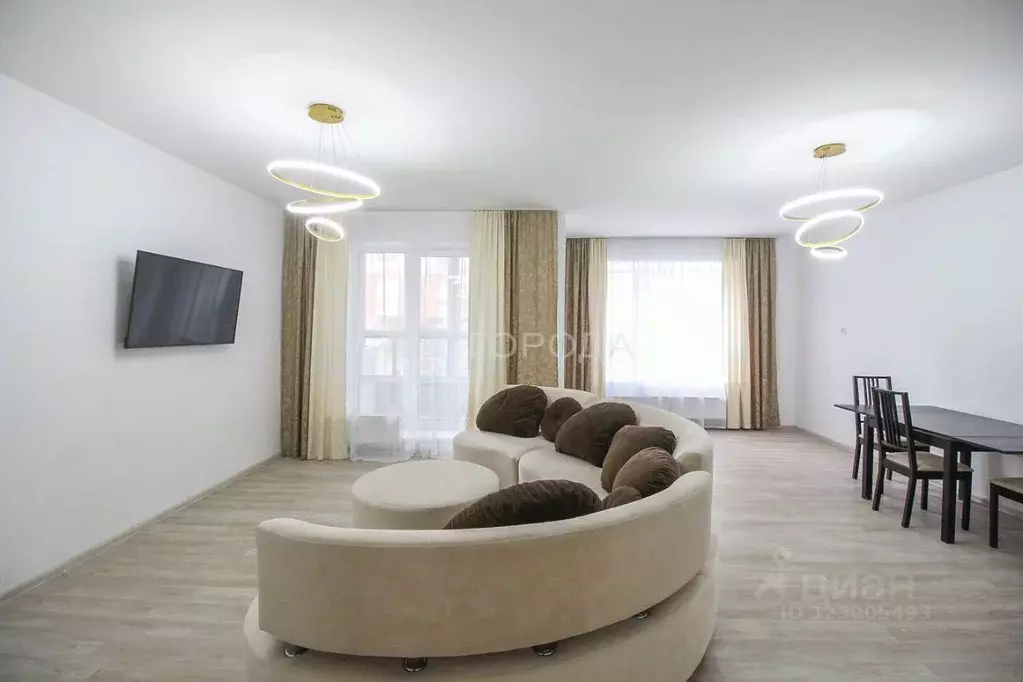 3-к кв. Алтайский край, Барнаул ул. Попова, 132 (91.0 м) - Фото 1