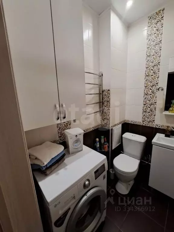 1-к кв. Тюменская область, Тюмень ул. Вересковая, 15к2 (38.1 м) - Фото 1
