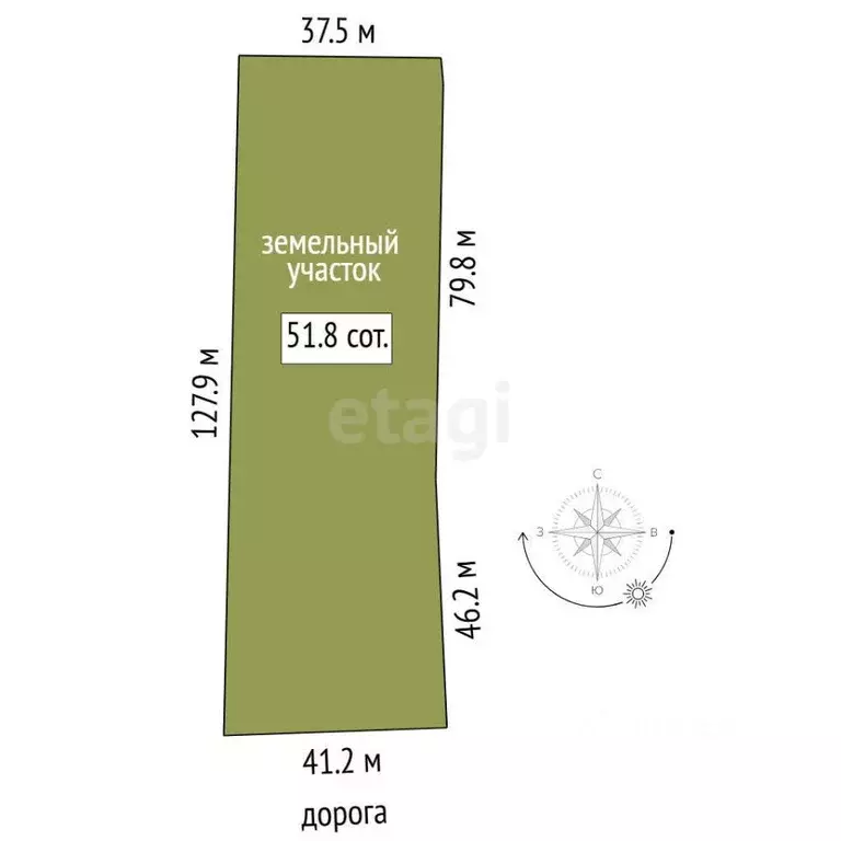 Участок в Тюменская область, Нижнетавдинский муниципальный округ, д. ... - Фото 2