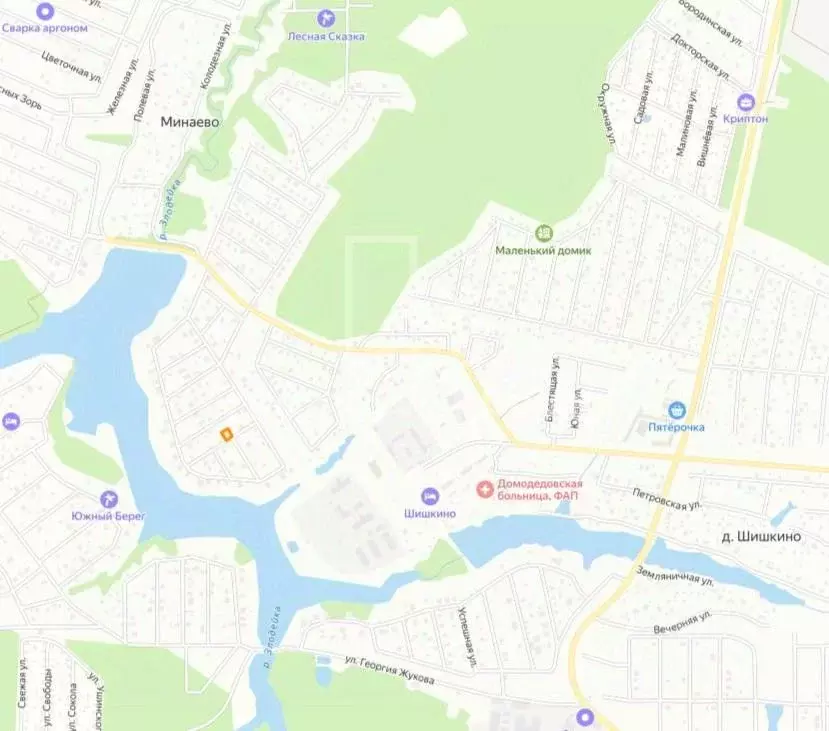 Участок в Московская область, Домодедово городской округ, д. Минаево ... - Фото 2