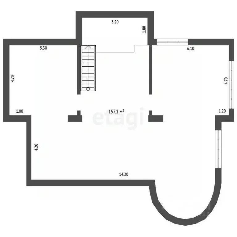 Помещение свободного назначения в Севастополь с. Орловка, ш. ... - Фото 1
