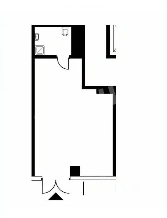 Офис в Москва Дербеневская ул., вл1 (50 м) - Фото 2