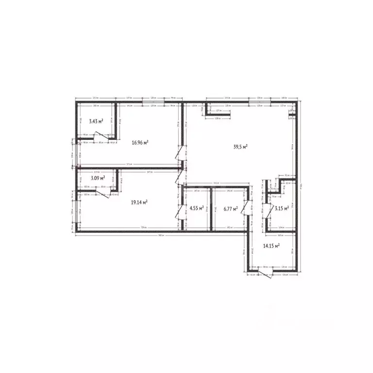 3-к кв. Дагестан, Махачкала ул. Абдул-Вагаба Сулейманова, 30 (120.0 м) - Фото 2