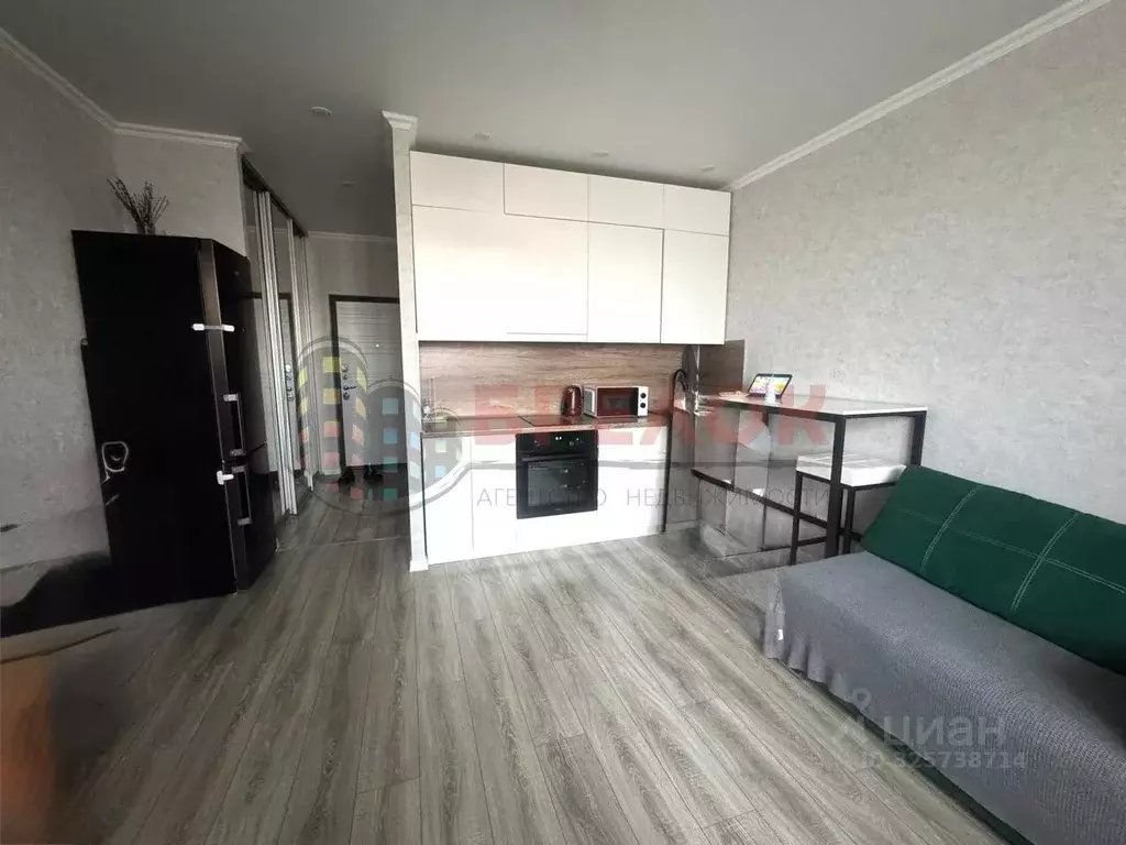 Студия Ростовская область, Ростов-на-Дону ул. Ткачева, 38с2 (28.0 м) - Фото 1