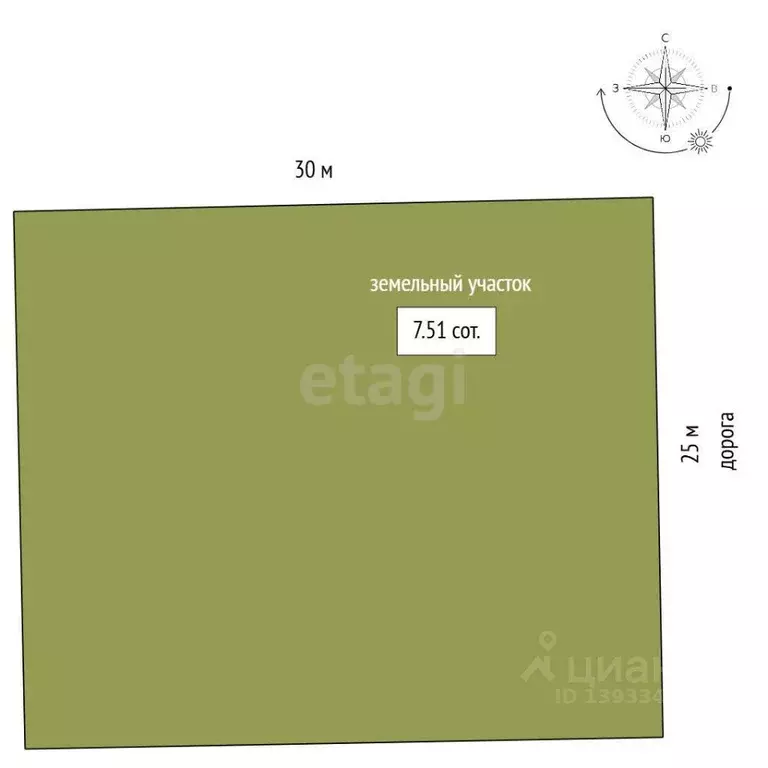 Участок в Свердловская область, Тугулымский муниципальный округ, д. ... - Фото 1