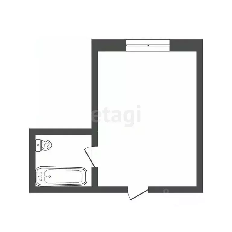 Комната Томская область, Томск Сибирская ул., 104 (11.0 м) - Фото 1