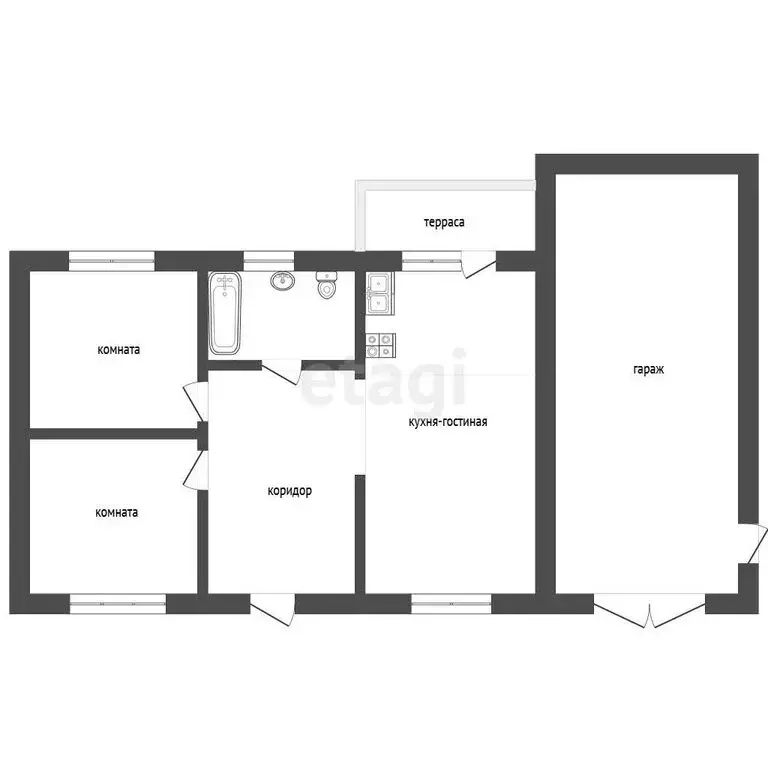 Дом в Таруса, Семейная улица (108 м) - Фото 1